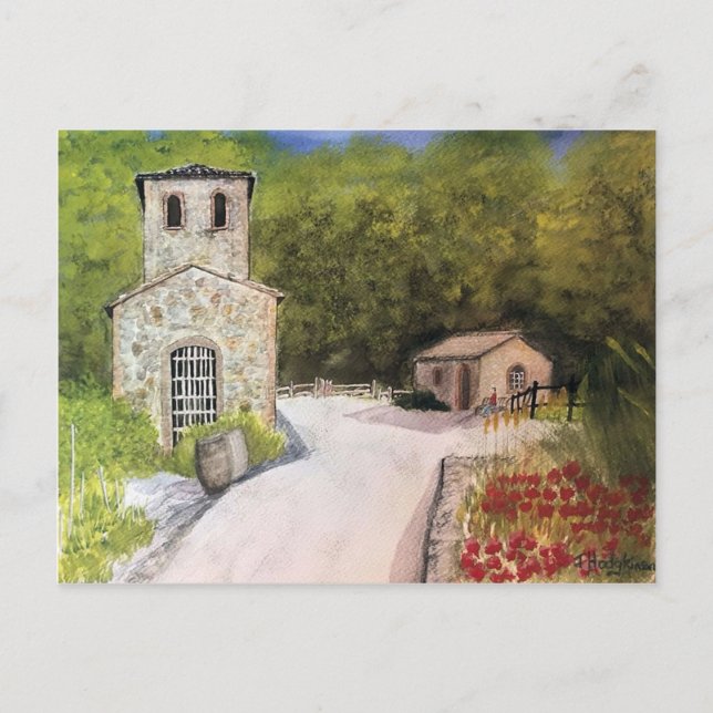 POSTAL DE CALIFORNIA DEL LAGAR (Anverso)