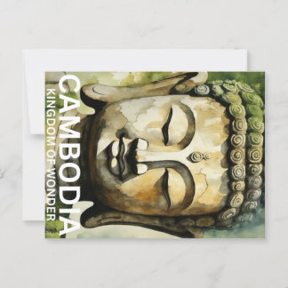 Postal de Camboya