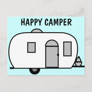 Postal de Camper Feliz