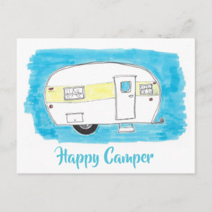 Postal de Camper Feliz