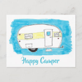 Postal de Camper Feliz