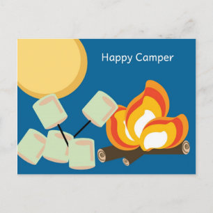 Postal de Camper Feliz