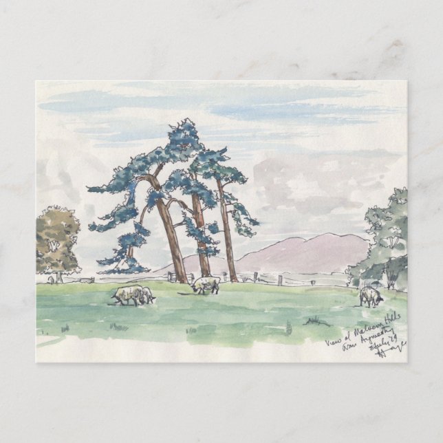 Postal de campo inglesa (Anverso)