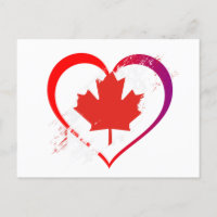 Postal de Canadá Day