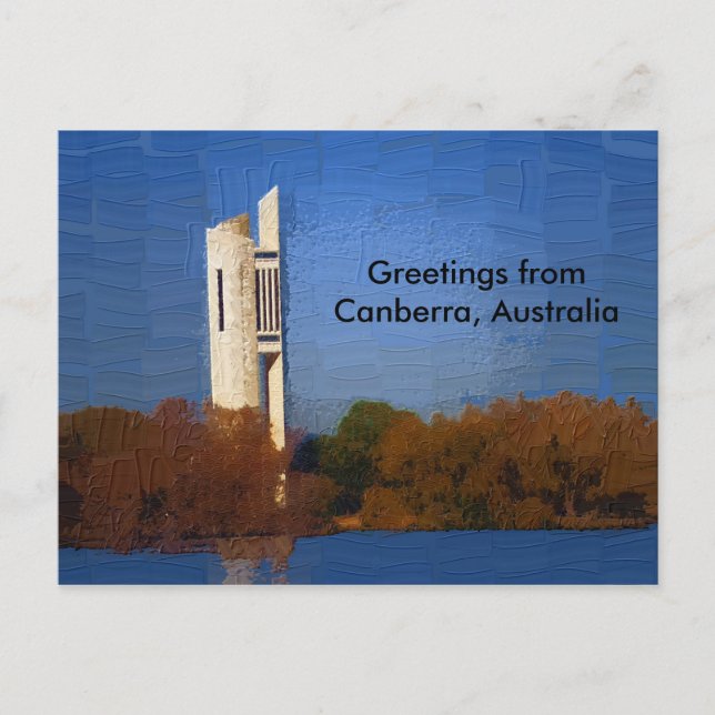 Postal de Canberra (Anverso)