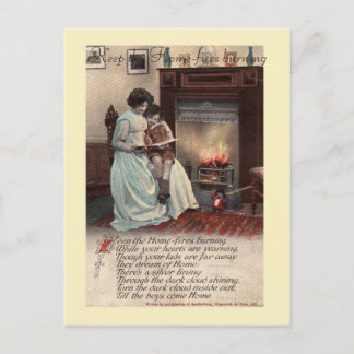 Postal de canción WW1