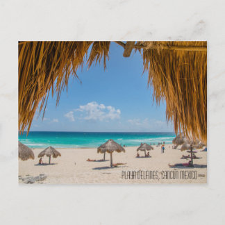 Postal de Cancún en México