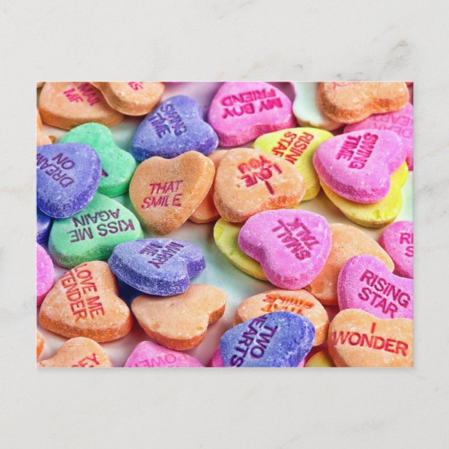 Postal de Candy Hearts (Anverso)