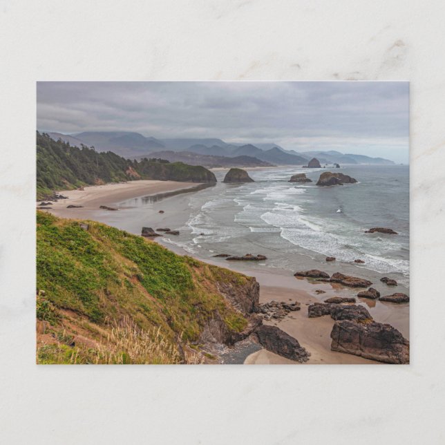Postal de Cannon Beach Oregon (Anverso)