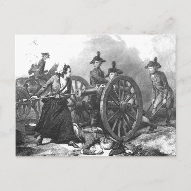 Postal de cañón para el tamborilero de la guerra r (Anverso)