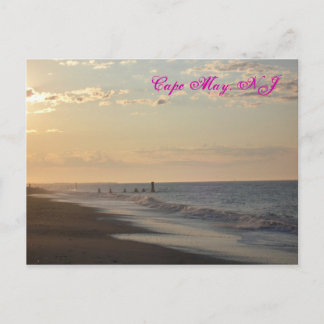 Postal de Cape May Lowtide