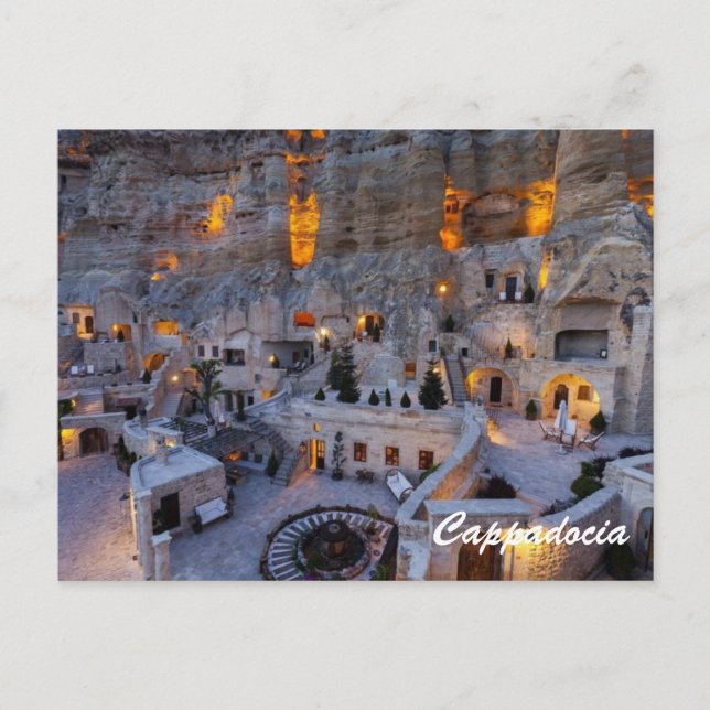 postal de Cappadocia, Turquía (Anverso)