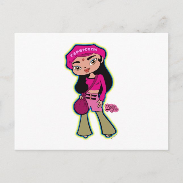 Postal de Capricornio (Anverso)