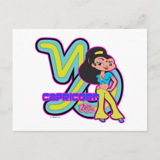Postal de Capricornio (Anverso)