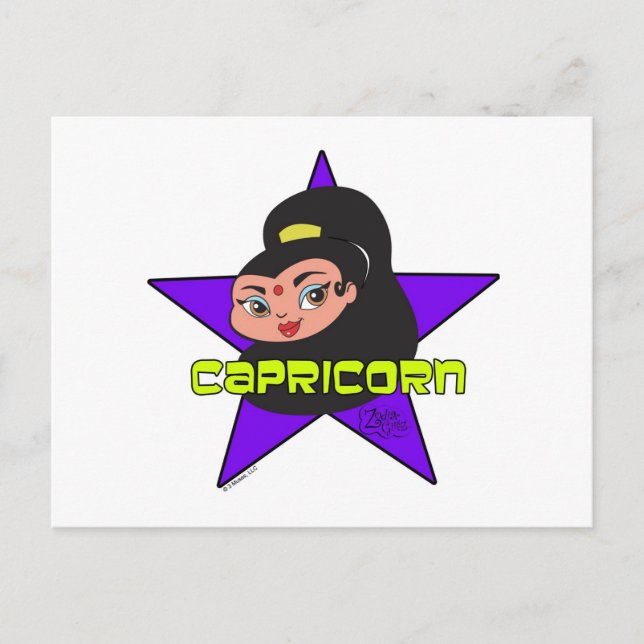 Postal de Capricornio (Anverso)