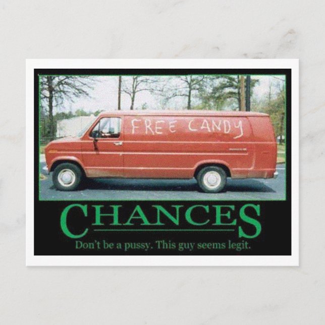 postal de caramelos gratis (Anverso)