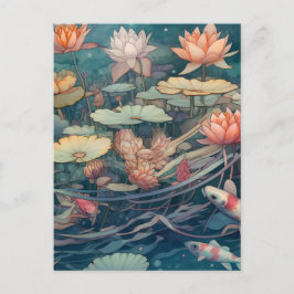 Postal de carga de Koi