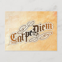 postal de carpe diem