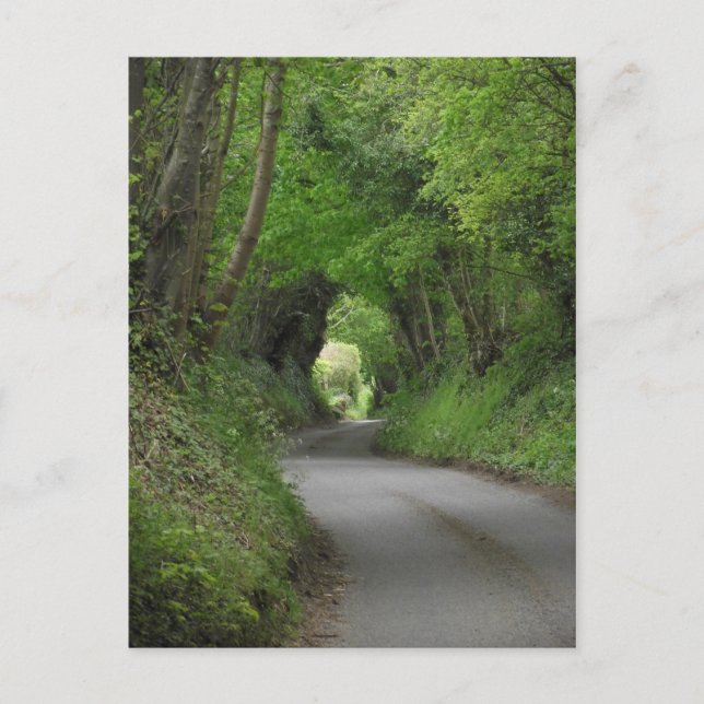 Postal de carril de país (Anverso)