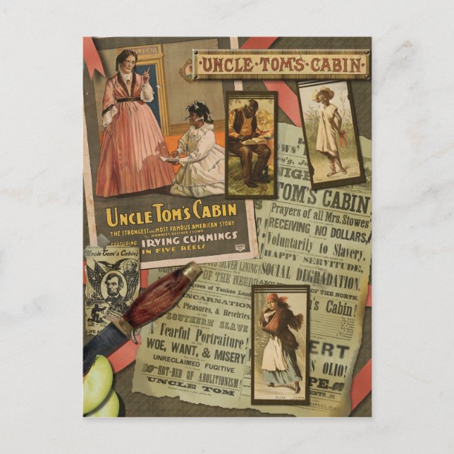 Postal de cartón de cartón de cartón del tío Vinta (Anverso)