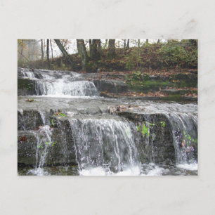 Postal de cascada Adirondack