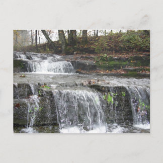 Postal de cascada Adirondack