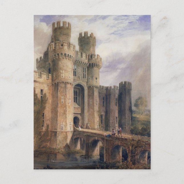 Postal de castillo (Anverso)