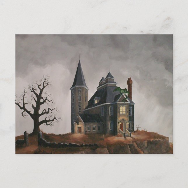 Postal de castillo (Anverso)