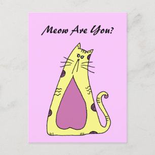 Postal de Cat Pun Cute