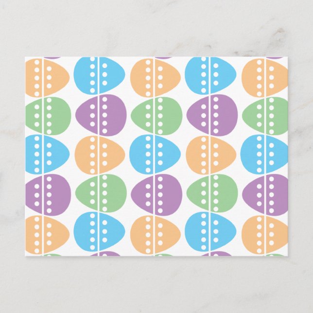 Postal de caza de huevos (vertical) (Anverso)