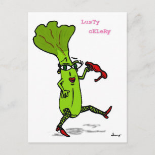 Postal de Celery Lusty