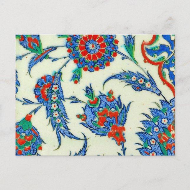 Postal de cerámica étnica (Anverso)