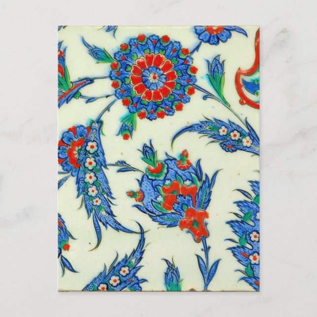 Postal de cerámica étnica (Anverso)