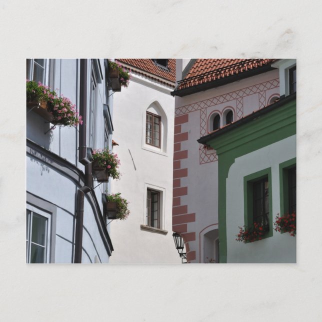 postal de Cesky Krumlov (Anverso)