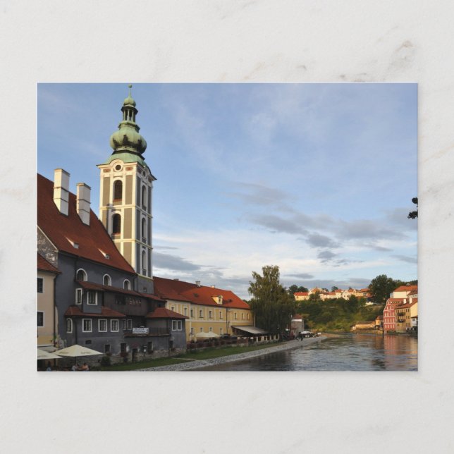 postal de Cesky Krumlov St. Jošt (Anverso)