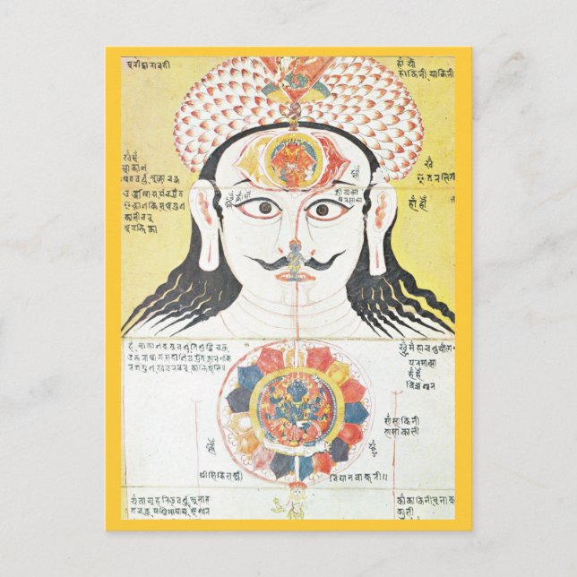 Postal de Chakra (Anverso)