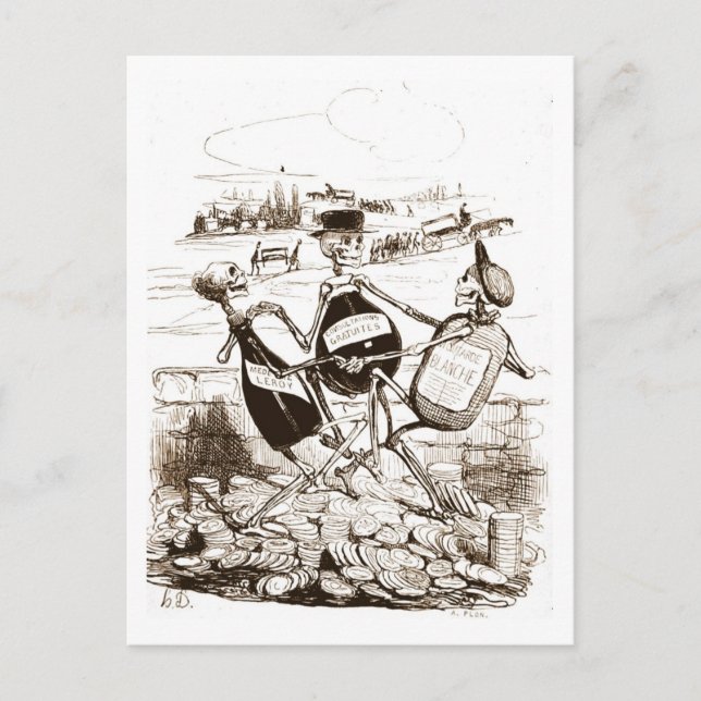 Postal de charlatanes (Anverso)