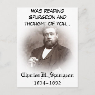 Postal de Charles Haddon Spurgeon