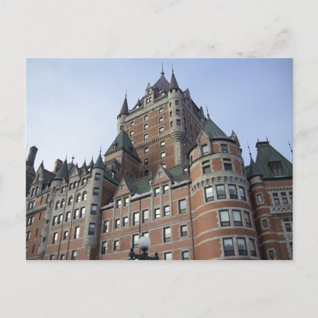 Postal de Chateau Frontenac (Anverso)
