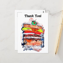 Postal de Cheeseburger #170229