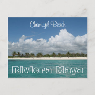 Postal de Chemuyil Beach