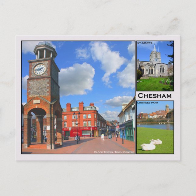 Postal de Chesham (Anverso)