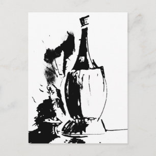 Postal de Chianti Acuarela