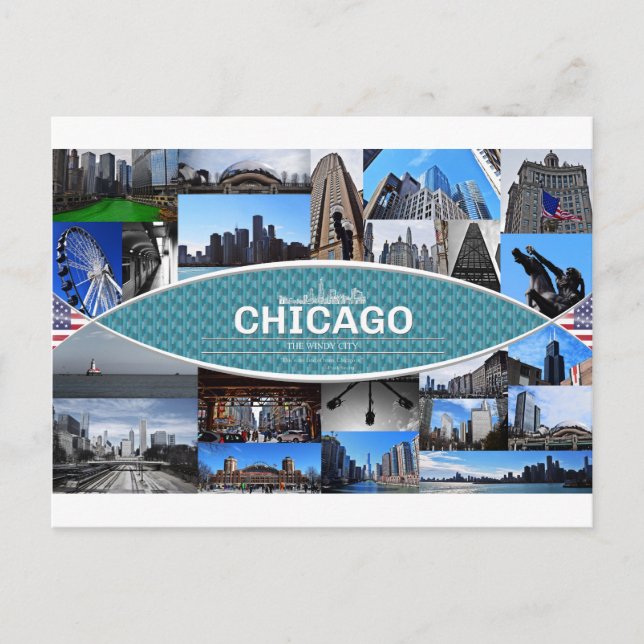 Postal de Chicago (Anverso)