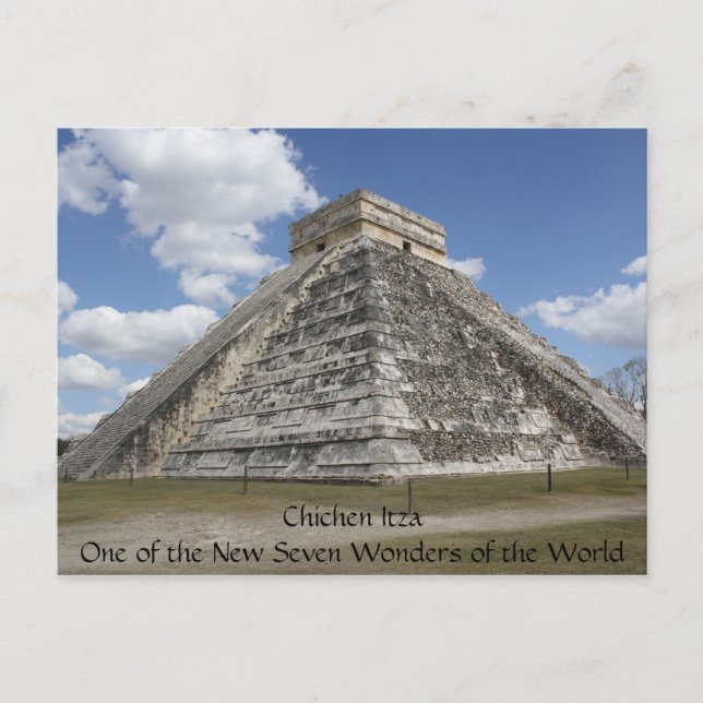Postal de Chichen Itza México (Anverso)