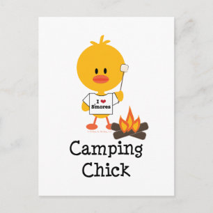 Postal de Chick Camping
