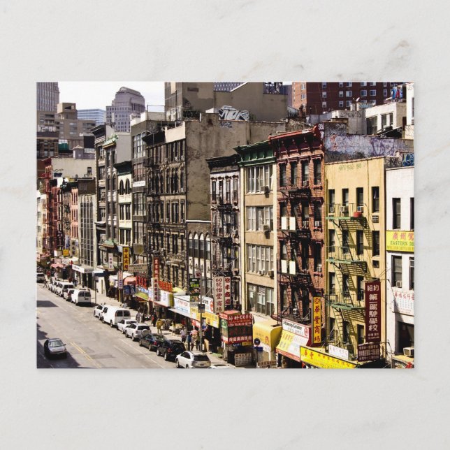 postal de chinatown (Anverso)