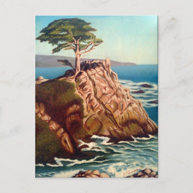 postal de Chipre Solitario (Anverso)