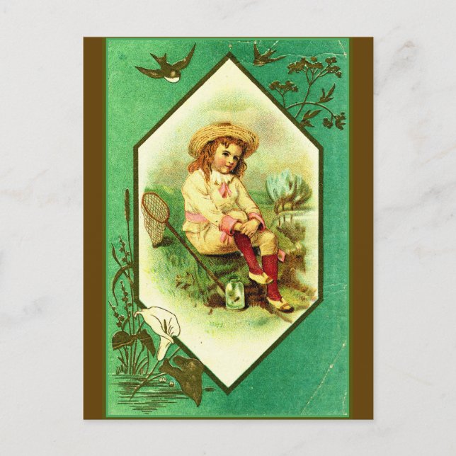 Postal De "científico florecimiento " (Anverso)