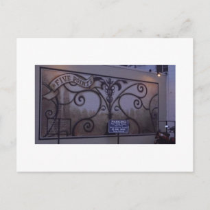 postal de cinco puntos